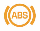 Audi A4 anti-lock fren (ABS) arıza gösterge tablosu ikaz ışığı