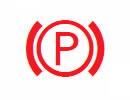 Park freni gösterge paneli ikaz ışığı