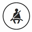 Emniyet Kemeri Takılı Değil (Kırmızı)