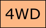 4WD modu gösterge lambası