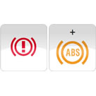 Fren + ABS lambası birlikte yanarsa