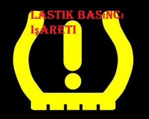 lastik basıncı işareti