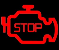 Motor arıza işareti