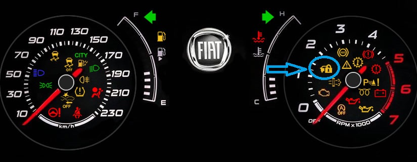 Fiat Egea kilit ışığı yanıp sönüyor