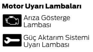 Ford Courier sarı anahtar işareti