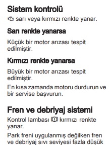 Opel Crossland ünlem işareti