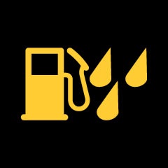 Mazot filtresinde su ışığı