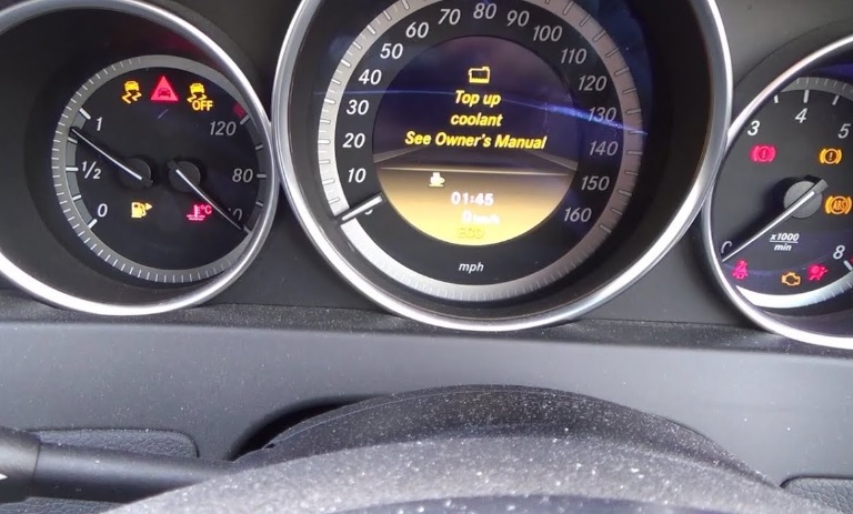 Top up coolant see owner's manual ne demek