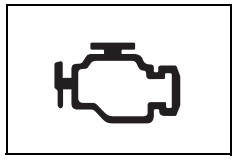 Motor arızası uyarı işareti
