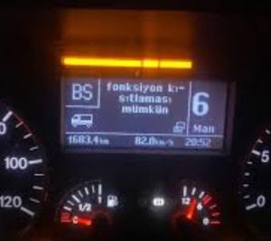 Mercedes axor fonksiyon kısıtlaması nedir
