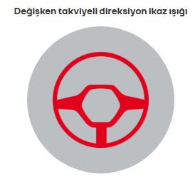 Renault Express direksiyon arıza ışığı