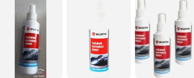Würth yağmur kaydırıcı nasıl kullanılır